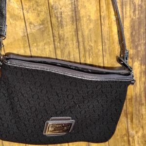 XOXO Black Textured Crossbody Bag